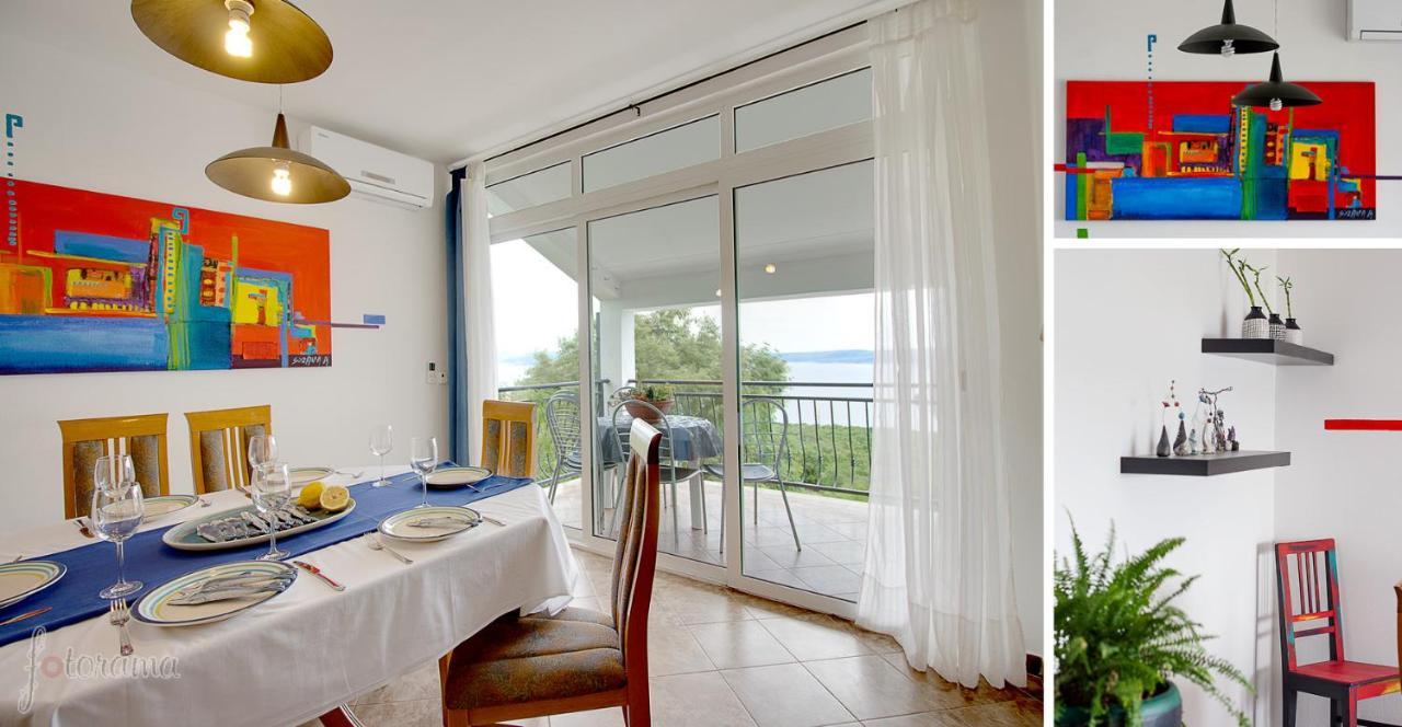 Art Gallery House With A Small Relaxing Pool Crikvenica Ngoại thất bức ảnh