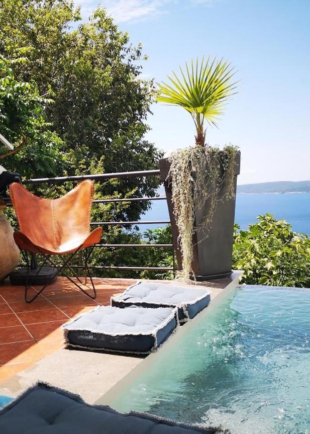 Art Gallery House With A Small Relaxing Pool Crikvenica Ngoại thất bức ảnh